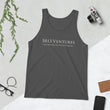 5813 Ventures Logo In Pearl on Men's Premium Tank Top