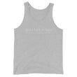 5813 Ventures Logo In Pearl on Men's Premium Tank Top