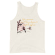 Life Is An Encore Haiku With Wren on Men's Premium Tank Top