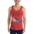 Future Is Bright Haiku With Mountain Sun on Men's Premium Tank Top