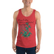 Always Better Haiku With Lilies on Men's Premium Tank Top