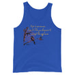 Life Is An Encore Haiku With Wren on Men's Premium Tank Top