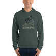 Always Win Now Haiku With Butterfly on Unisex Premium Fleece Hoodie