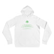 Binary Instructions To Keep Moving The World Forward With Venusian Earth In Green on Unisex Premium Fleece Hoodie