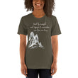 Lead By Example Haiku With Mountain Shrines on Unisex Premium T-Shirt - XS-S