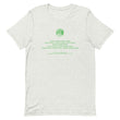 Binary Instructions To Keep Moving The World Forward With Venusian Earth In Green on Unisex Premium T-Shirt - M-L