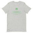 Binary Instructions To Keep Moving The World Forward With Venusian Earth In Green on Unisex Premium T-Shirt - M-L