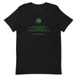 Binary Instructions To Keep Moving The World Forward With Venusian Earth In Green on Unisex Premium T-Shirt - M-L