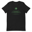 Binary Instructions To Keep Moving The World Forward With Venusian Earth In Green on Unisex Premium T-Shirt - 3XL-5XL