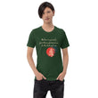 Believe To Win Haiku With Sun Tree on Unisex Premium T-Shirt