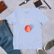 Believe To Win Haiku With Sun Tree on Unisex Premium T-Shirt