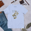 Matsuo Basho Haiku With Bonsai on Unisex Premium T-Shirt