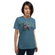 Life Is An Encore Haiku With Wren on Unisex Premium T-Shirt - L-XL