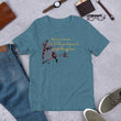 Life Is An Encore Haiku With Wren on Unisex Premium T-Shirt - L-XL