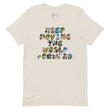 Baby Animals Keep Moving The World Forward on Unisex Premium T-Shirt - XS-S