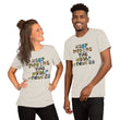 Baby Animals Keep Moving The World Forward on Unisex Premium T-Shirt - XL-2XL