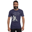 Lead By Example Haiku With Mountain Shrines on Unisex Premium T-Shirt - M-L