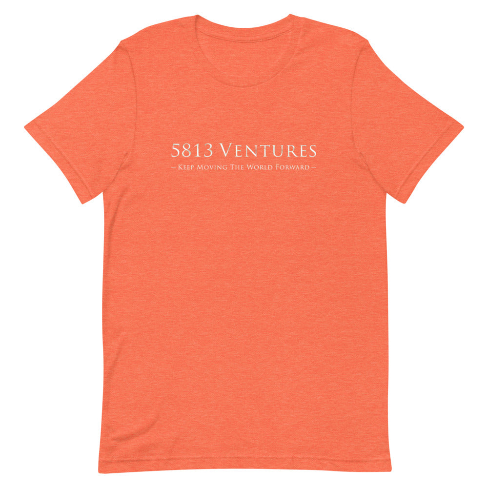 5813 Ventures Logo In Pearl on Unisex Premium T-Shirt - XS-S