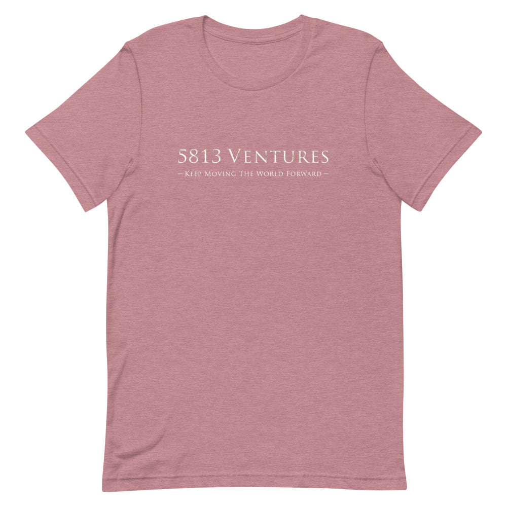 5813 Ventures Logo In Pearl on Unisex Premium T-Shirt - XS-S