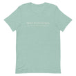 5813 Ventures Logo In Pearl on Unisex Premium T-Shirt - M-L