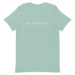 5813 Ventures Logo In Pearl on Unisex Premium T-Shirt - XL-2XL