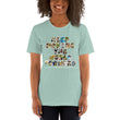 Baby Animals Keep Moving The World Forward on Unisex Premium T-Shirt - M-L