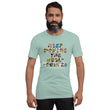 Baby Animals Keep Moving The World Forward on Unisex Premium T-Shirt - M-L