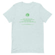 Binary Instructions To Keep Moving The World Forward With Venusian Earth In Green on Unisex Premium T-Shirt - M-L