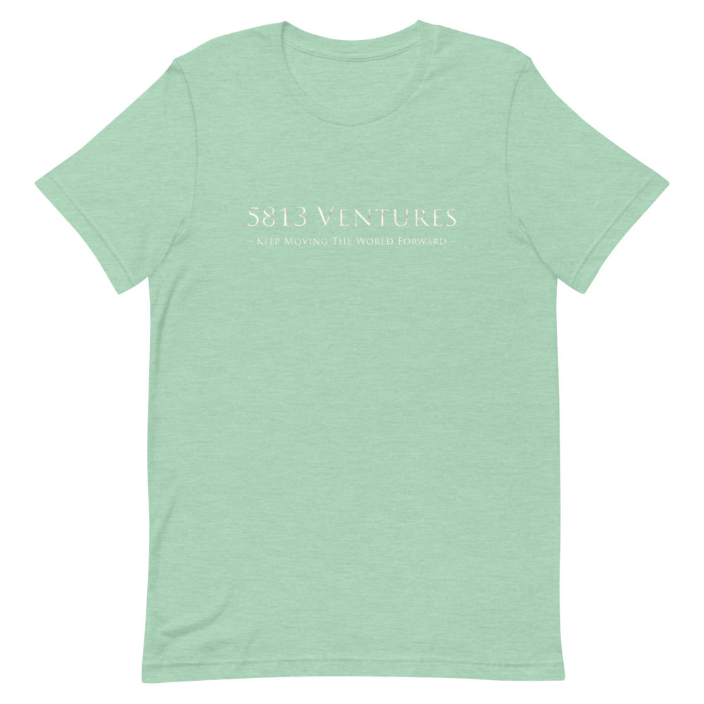 5813 Ventures Logo In Pearl on Unisex Premium T-Shirt - XS-S