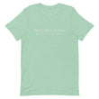 5813 Ventures Logo In Pearl on Unisex Premium T-Shirt - XL-2XL