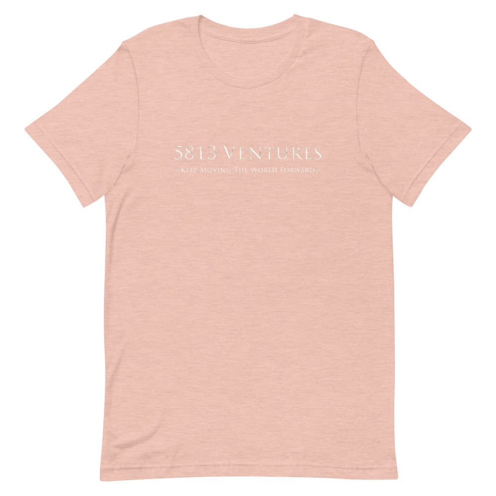 5813 Ventures Logo In Pearl on Unisex Premium T-Shirt - XS-S