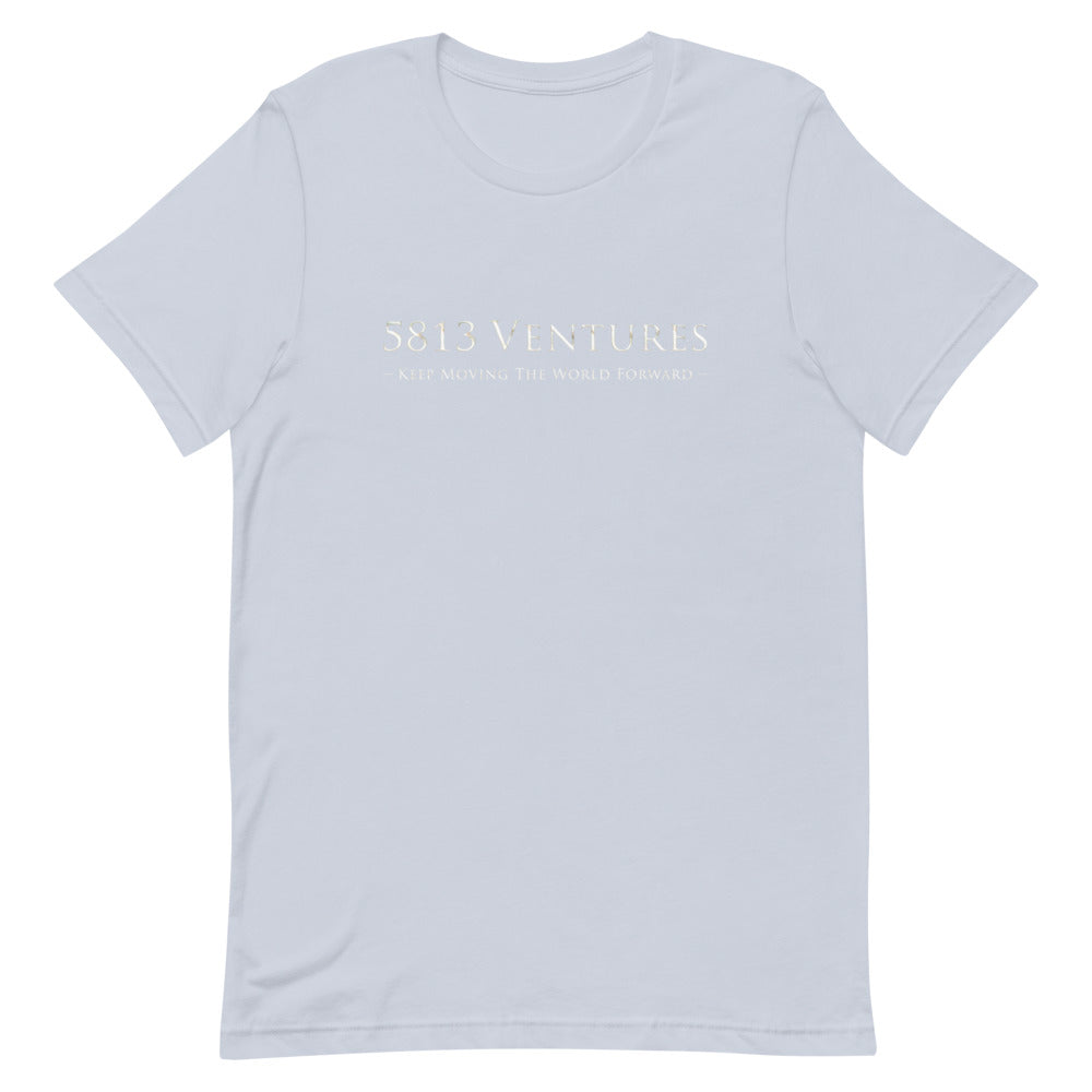 5813 Ventures Logo In Pearl on Unisex Premium T-Shirt - XS-S