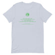 Binary Instructions To Keep Moving The World Forward With Venusian Earth In Green on Unisex Premium T-Shirt - XS-S