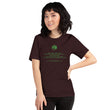 Binary Instructions To Keep Moving The World Forward With Venusian Earth In Green on Unisex Premium T-Shirt - 3XL-5XL