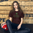 Binary Instructions To Keep Moving The World Forward With Venusian Earth In Green on Unisex Premium T-Shirt - 3XL-5XL