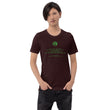 Binary Instructions To Keep Moving The World Forward With Venusian Earth In Green on Unisex Premium T-Shirt - 3XL-5XL