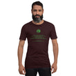 Binary Instructions To Keep Moving The World Forward With Venusian Earth In Green on Unisex Premium T-Shirt - 3XL-5XL