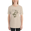 Matsuo Basho Haiku With Bonsai on Unisex Premium T-Shirt