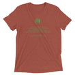 Binary Instructions To Keep Moving The World Forward With Venusian Earth In Green on Unisex Tri-Blend Tee Shirt