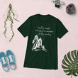 Lead By Example Haiku With Mountain Shrines on Unisex Tri-Blend Tee Shirt - XS-XL