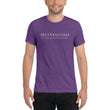 5813 Ventures Logo In Pearl on Unisex Tri-Blend Tee Shirt - XS-XL