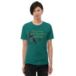 Life Is An Encore Haiku With Wren on Unisex Tri-Blend Tee Shirt