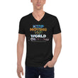 Environmental Causes Keep Moving The World Forward on Unisex Short Sleeve V-Neck T-Shirt