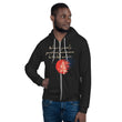 Believe To Win Haiku With Sun Tree on Unisex Zip Hoodie