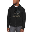 Always Win Now Haiku With Butterfly on Unisex Zip Hoodie