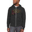 Life Is An Encore Haiku With Wren on Unisex Zip Hoodie