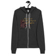 Life Is An Encore Haiku With Wren on Unisex Zip Hoodie