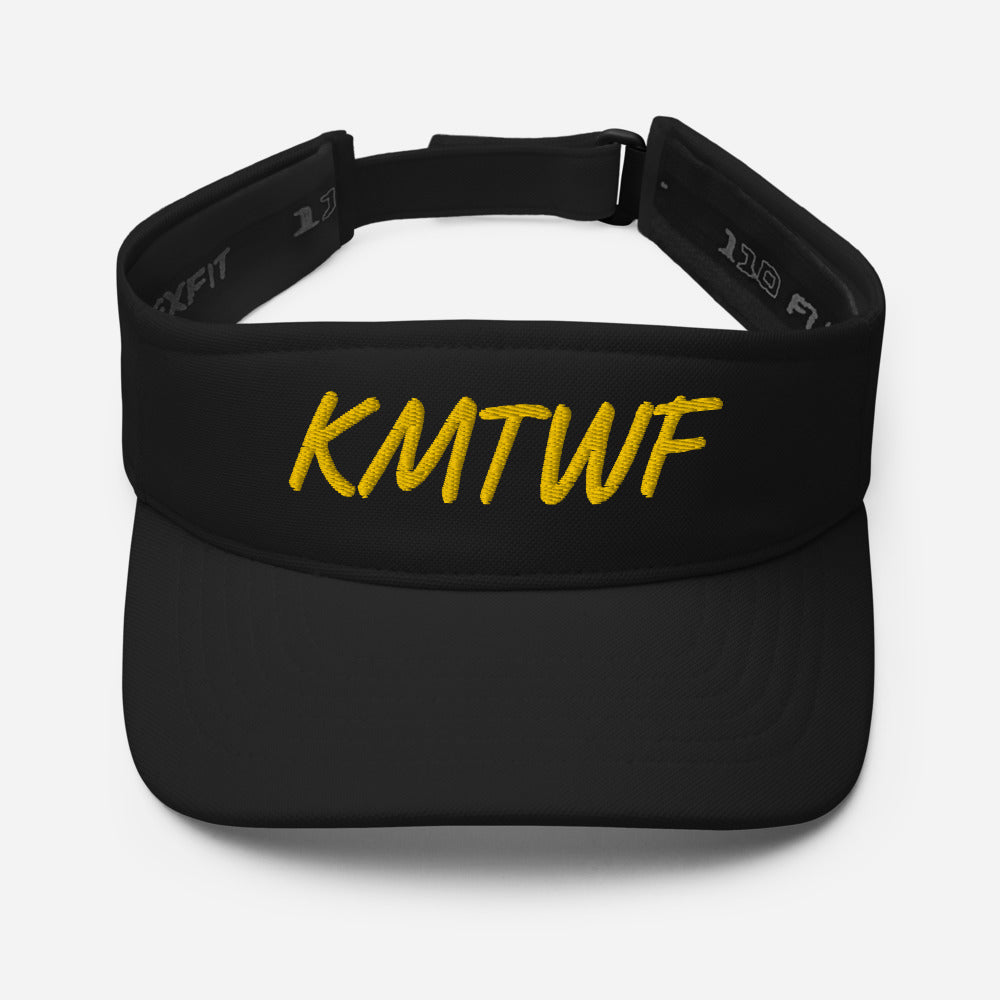 KMTWF In Gold Embroidery on Visor