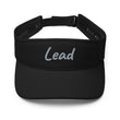 Lead In Silver Embroidery on Visor