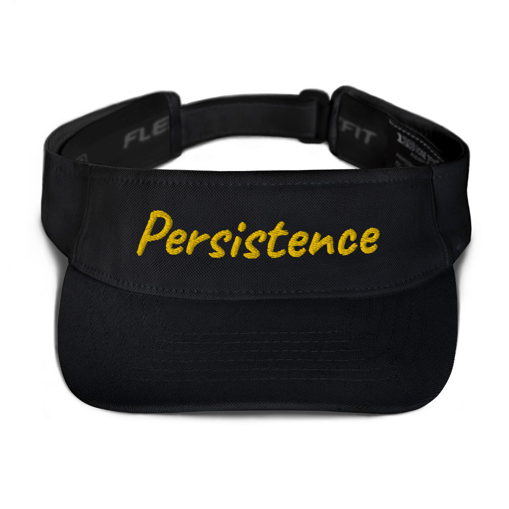 Persistence In Gold Embroidery on Visor